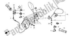 interruptor y cable y espejo