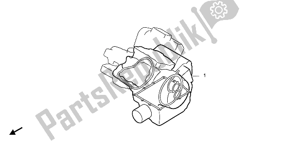 All parts for the Eop-2 Gasket Kit B of the Honda VT 600C 1993