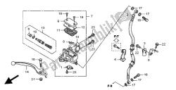 FRONT BRAKE MASTER CYLINDER