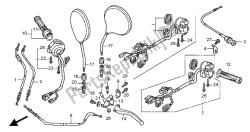 HANDLE LEVER & SWITCH & CABLE