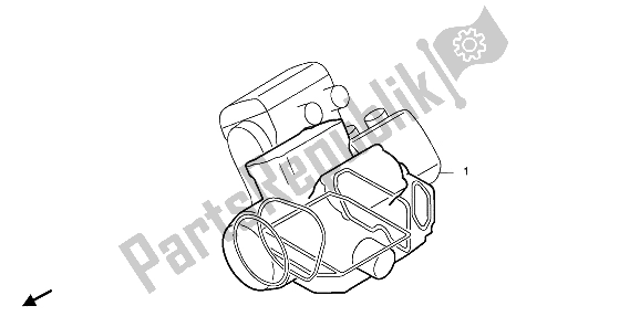 All parts for the Eop-2 Gasket Kit B of the Honda ST 1100 1990