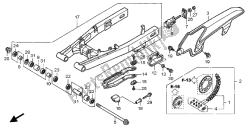 SWINGARM & CHAIN CASE