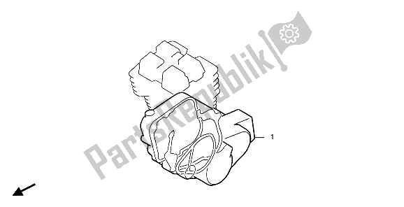 Alle onderdelen voor de Eop-2 Pakking Ktib van de Honda CMX 450C 1987