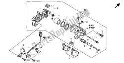 REAR BRAKE CALIPER & SPEED SENSOR