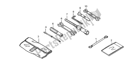 Wszystkie części do Przybory Honda VFR 1200 FDA 2010