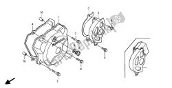 cubierta izquierda del cárter