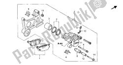 REAR BRAKE CALIPER