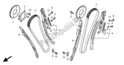 cadena de levas y tensor