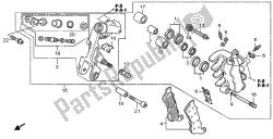 FRONT BRAKE CALIPER (L.)