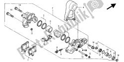 REAR BRAKE CALIPER