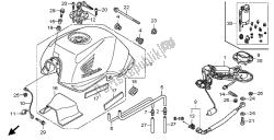 réservoir de carburant et pompe à carburant