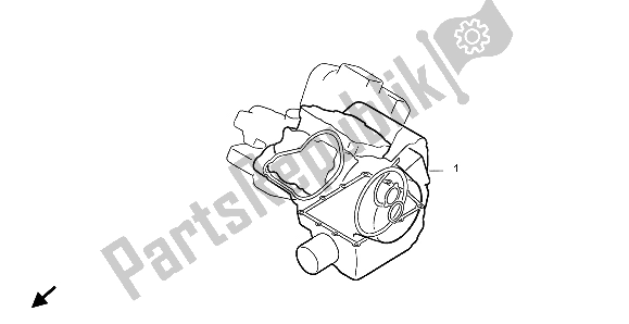 All parts for the Eop-2 Gasket Kit B of the Honda XRV 750 Africa Twin 1998