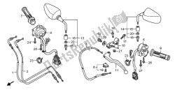 Manejar palanca e interruptor y cable