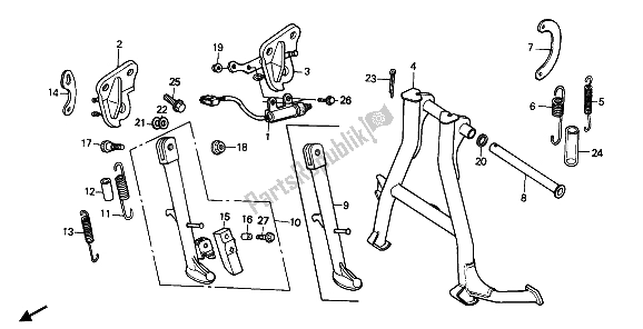 Todas las partes para Estar de Honda CBR 600F 1989