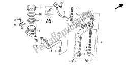 RR. BRAKE MASTER CYLINDER