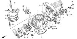 głowica cylindra i cylinder