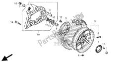 REAR WHEEL & SWINGARM