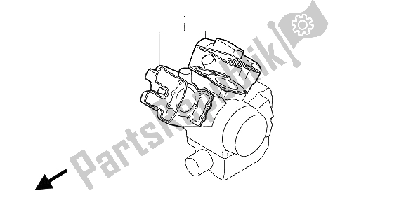 All parts for the Eop-1 Gasket Kit A of the Honda VT 750C2 1997