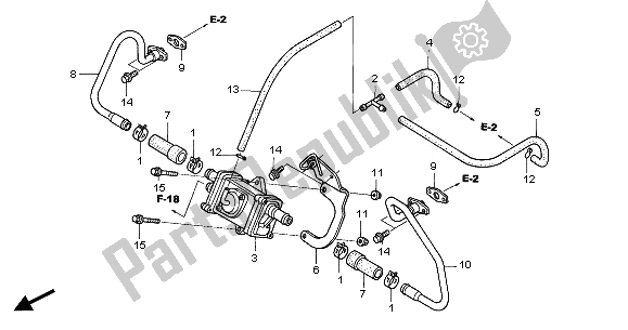 Wszystkie części do Zawór Steruj? Cy Wtryskiem Powietrza Honda CBF 500 2006