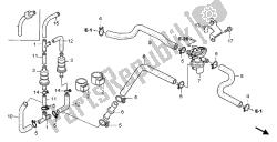 soupape de commande d'injection d'air