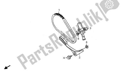 Tutte le parti per il Catena A Camme del Honda TRX 250X 2011