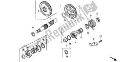 KICK STARTER SPINDLE