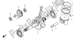 vilebrequin et piston