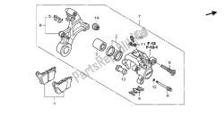 REAR BRAKE CALIPER