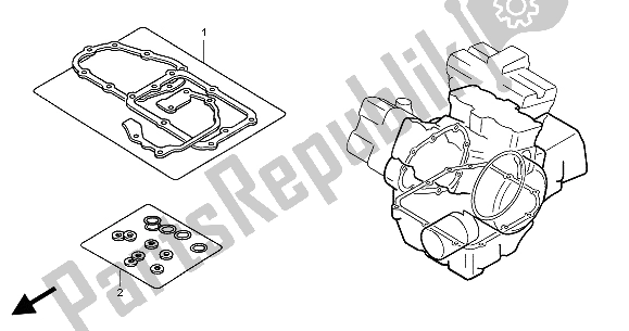 Tutte le parti per il Kit Di Guarnizioni Eop-2 B del Honda VFR 800 2004