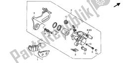 REAR BRAKE CALIPER