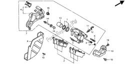 REAR BRAKE CALIPER