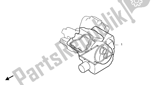 All parts for the Eop-2 Gasket Kit B of the Honda NTV 650 1993