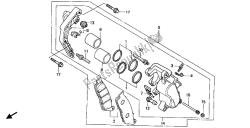 FRONT BRAKE CALIPER