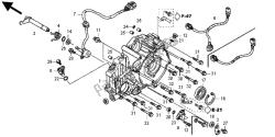 REAR CRANKCASE COVER