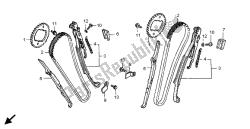 cadena de levas y tensor