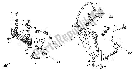 Todas las partes para Enfriador De Aceite de Honda TRX 400 EX Sportrax 2002