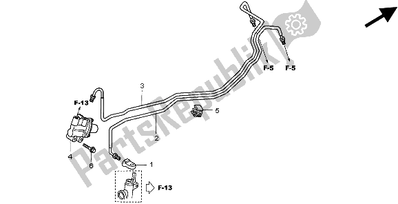 Toutes les pièces pour le Soupape De Commande De Dosage du Honda CBR 1100 XX 1998