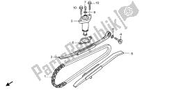 łańcuch krzywkowy i napinacz
