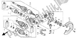 FRONT KNUCKLE & FRONT DRIVESHAFT