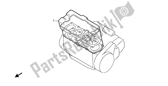 Tutte le parti per il Kit Di Guarnizioni Eop-1 A del Honda CBR 1000F 1998