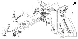 REAR BRAKE MASTER CYLINDER