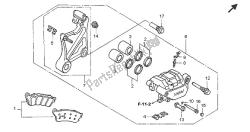 REAR BRAKE CALIPER