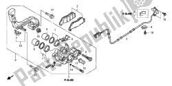 REAR BRAKE CALIPER