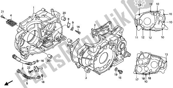 Wszystkie części do Korbowód Honda NX 650 1992