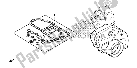 Todas las partes para Kit De Juntas Eop-2 B de Honda CRF 150R SW 2013