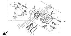 REAR BRAKE CALIPER