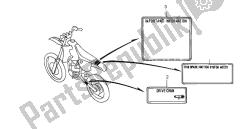 etiqueta de precaución