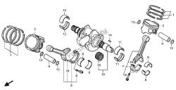 vilebrequin et piston