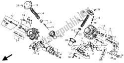 carburador (duplo) (peças componentes)