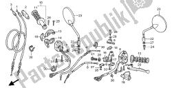 HANDLE LEVER & SWITCH CABLE